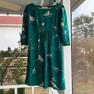 Lovely Boden tunic dress with birds print